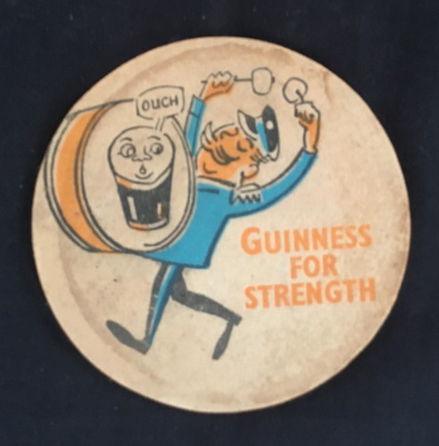 Guinness beer mat - guinness,