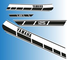 Decals suitable for the Yamaha