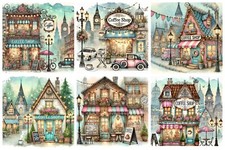 COFFEE SHOP  Cardmaking Card