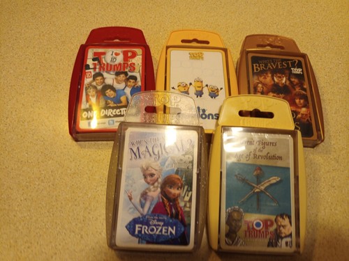 Packs top trumps cards - 5, lord