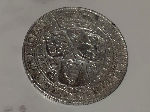 1896 queen victoria silver - victoria, one