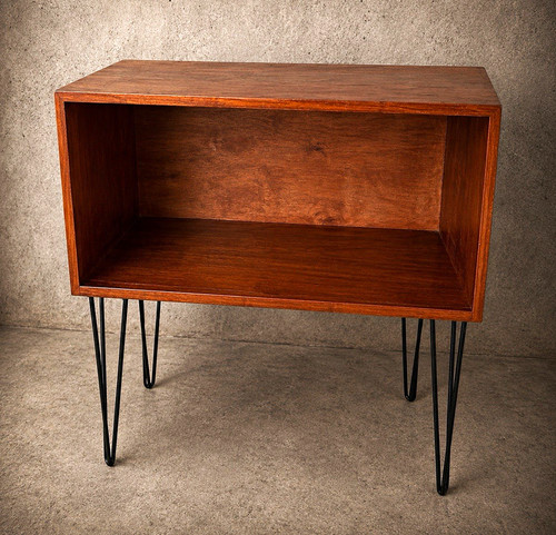 Mid century teak open - mid,