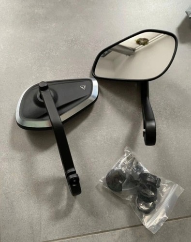 Bar end mirrors for triumph - end,