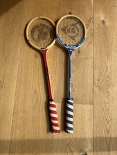 Set Of Two Vintage Wooden