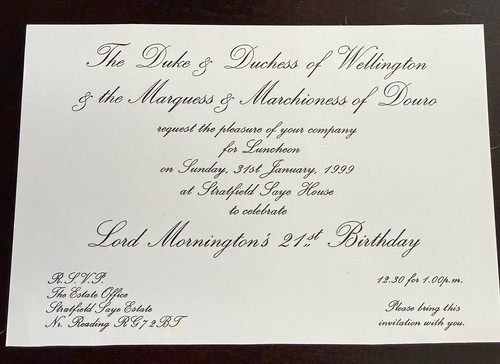 1999 duke wellington - duke, of