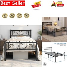 3ft Single Metal Bed Frame