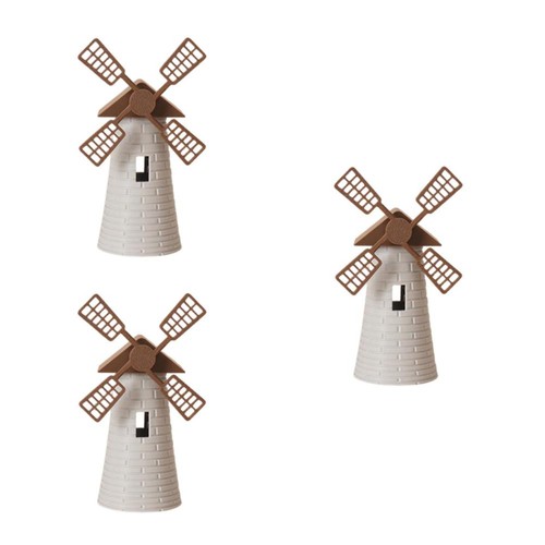 3pcs small farm windmill decor - small,