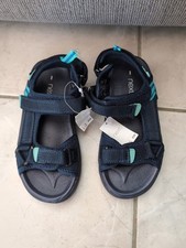 Next BNWT Trekker Sandals UK1 EU 33 Navy