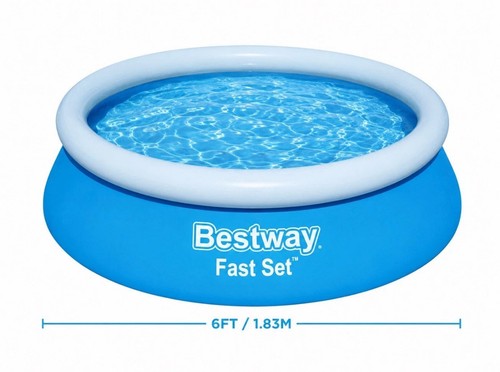 Bestway 6ft fast set swimming - bestway,