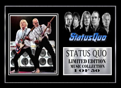 Status quo signed framed - ,