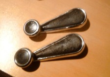Humber sceptre mk3 window winder handles rootes group 2pcs with screws and infil