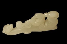 Antique Chinese Jade Belt Hook