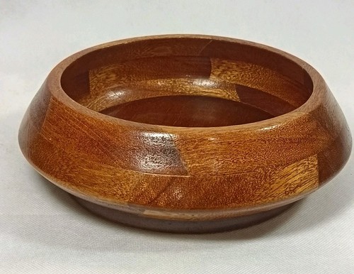 Mid century wooden fruit - wooden, bowl