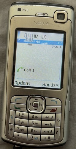 Nokia retro n70 silver - nokia,