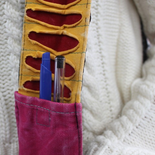 Ethnic sling bag purple - sling,