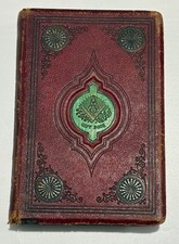 1868 MASONIC TOKEN Gift BOOK