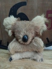 Vintage Style Koala Bear Stuffed Toy Souvenir