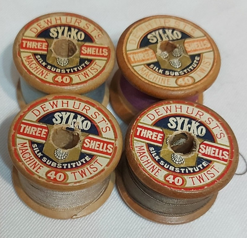 Vintage sylko dumpy - x, wooden
