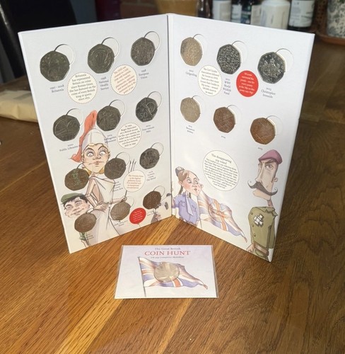Great british coin hunt - british, 50p