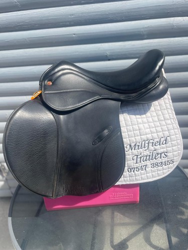 Saddle company black - black, 17.5”