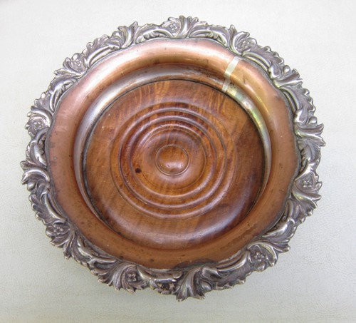 Antique bottle coaster was - bottle,