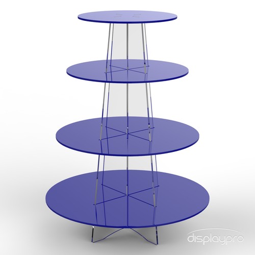 Cupcake cake display - display,