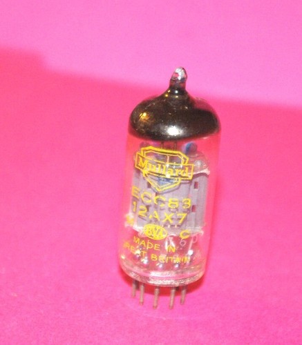Ecc83 12ax7 mullard yellow - /12ax7,