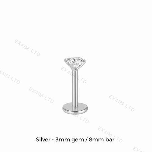Labret stud earrings - labret,