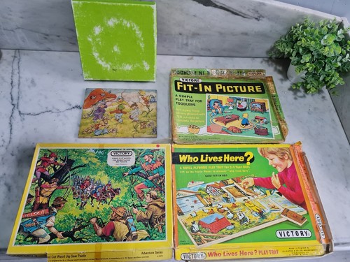 Job lot vintage wooden - lot,