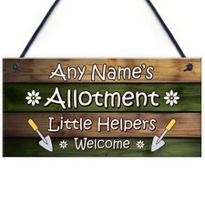  Allotment Sign Personalised