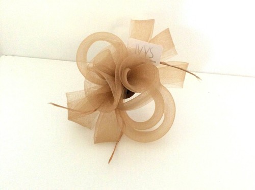 Women brown fascinator hat - women's,