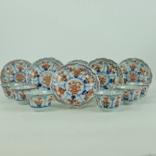 Wonderful lotus shaped imari - wonderful,