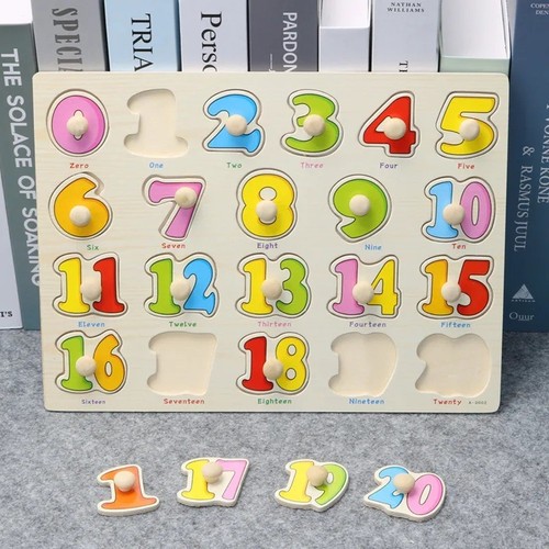 Wooden puzzle baby - baby, kids