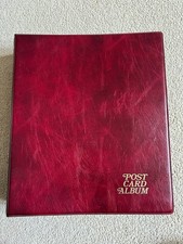 Empty Postcard Album With
