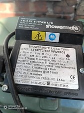 Showermate 1.4 Bar Twin Shower Booster Pump