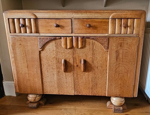 Art deco solid oak - deco,