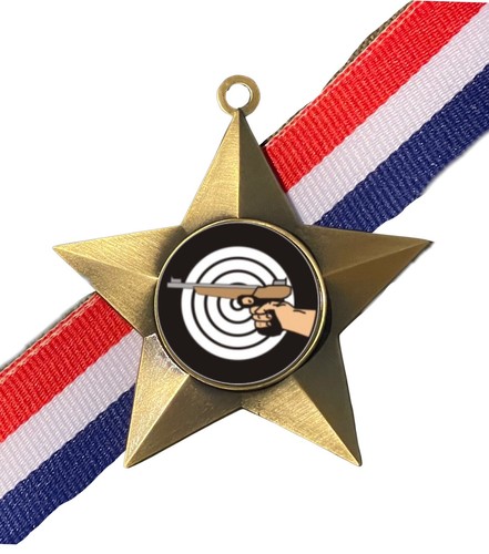 Pistol target shooting award - pistol,