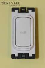 Legrand Synergy Grid - White 20A Double Pole Printed Grid Switch Modules LSGS