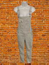 SUPERDRY BEIGE DENIM DUNGAREES