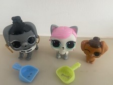 LOL pets bundle, 3 pets with accessories, includes ultra rare pet