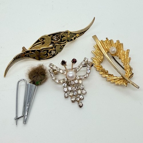 Job lot vintage - job, brooches