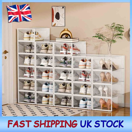 12pcs shoe storage boxes - shoe, large