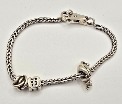 Sterling silver laa trollbeads - silver,