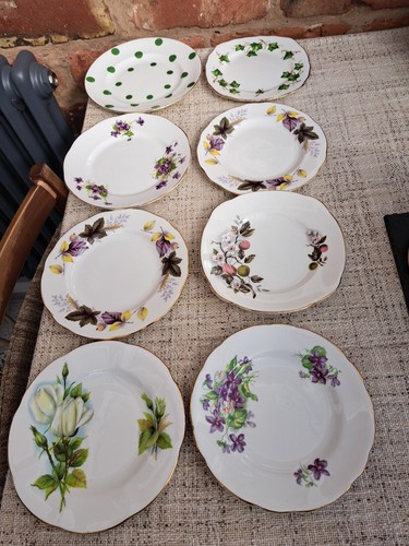 Vintage mismatch china side - vintage,