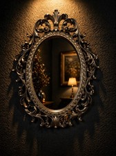 STUNNING ORNATE GOLD MIRROR