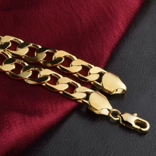 23cm wrist chain 24ct 24k - wrist,