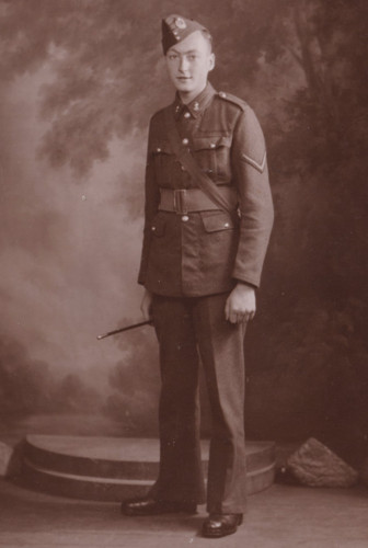 Ww2 rppc photo british - ww2, army