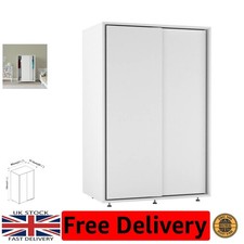 Compact 2-Door Wardrobe with