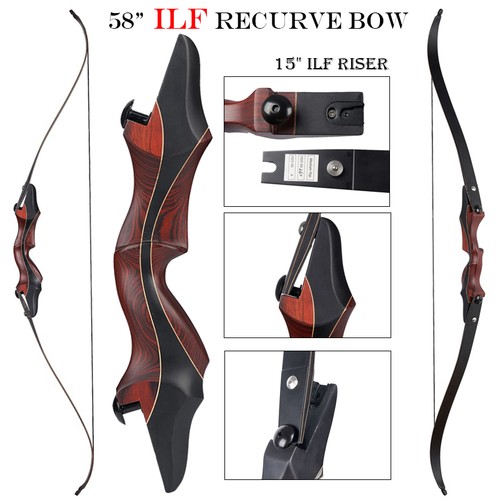 Wooden riser archery ilf - wooden,