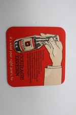 COURAGE TAVERN Coaster Vintage